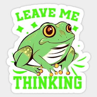 Let me think Sticker